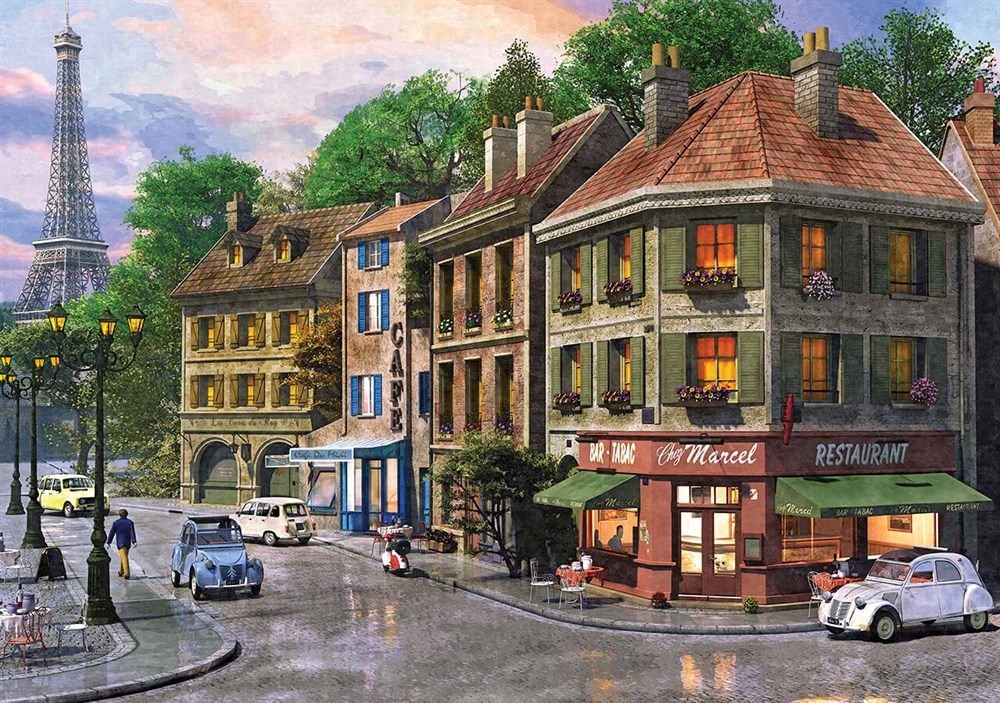 Ks Games Paris Streets 2000 Parça Puzzle 