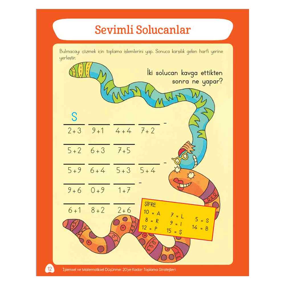 1. Sınıf Toplama ve Çıkarma Matematik Seti