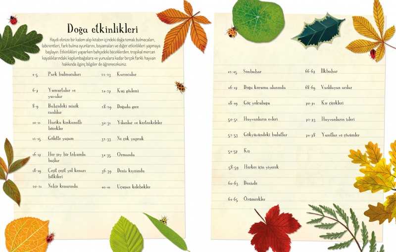 Doğa Etkinlik Kitabı