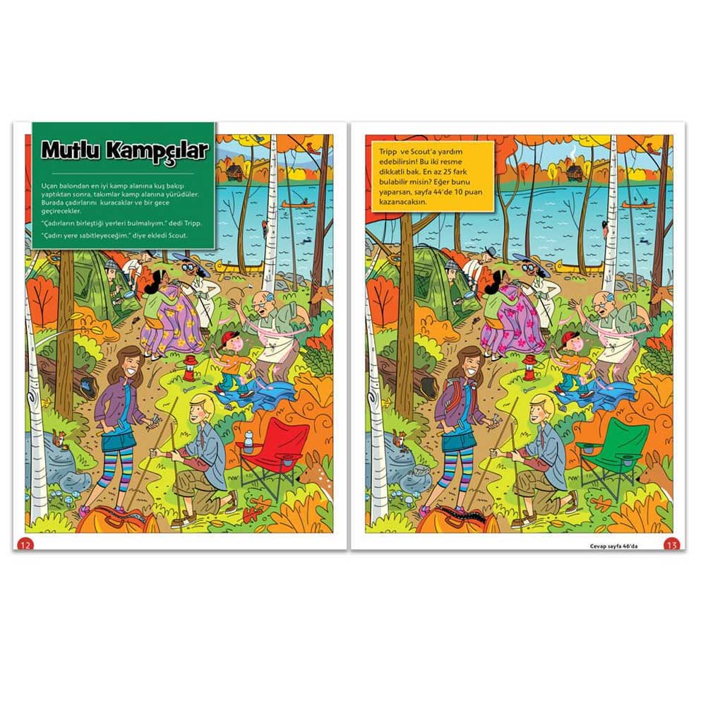 Şaşırtıcı Macera Puzzle 2'li Set
