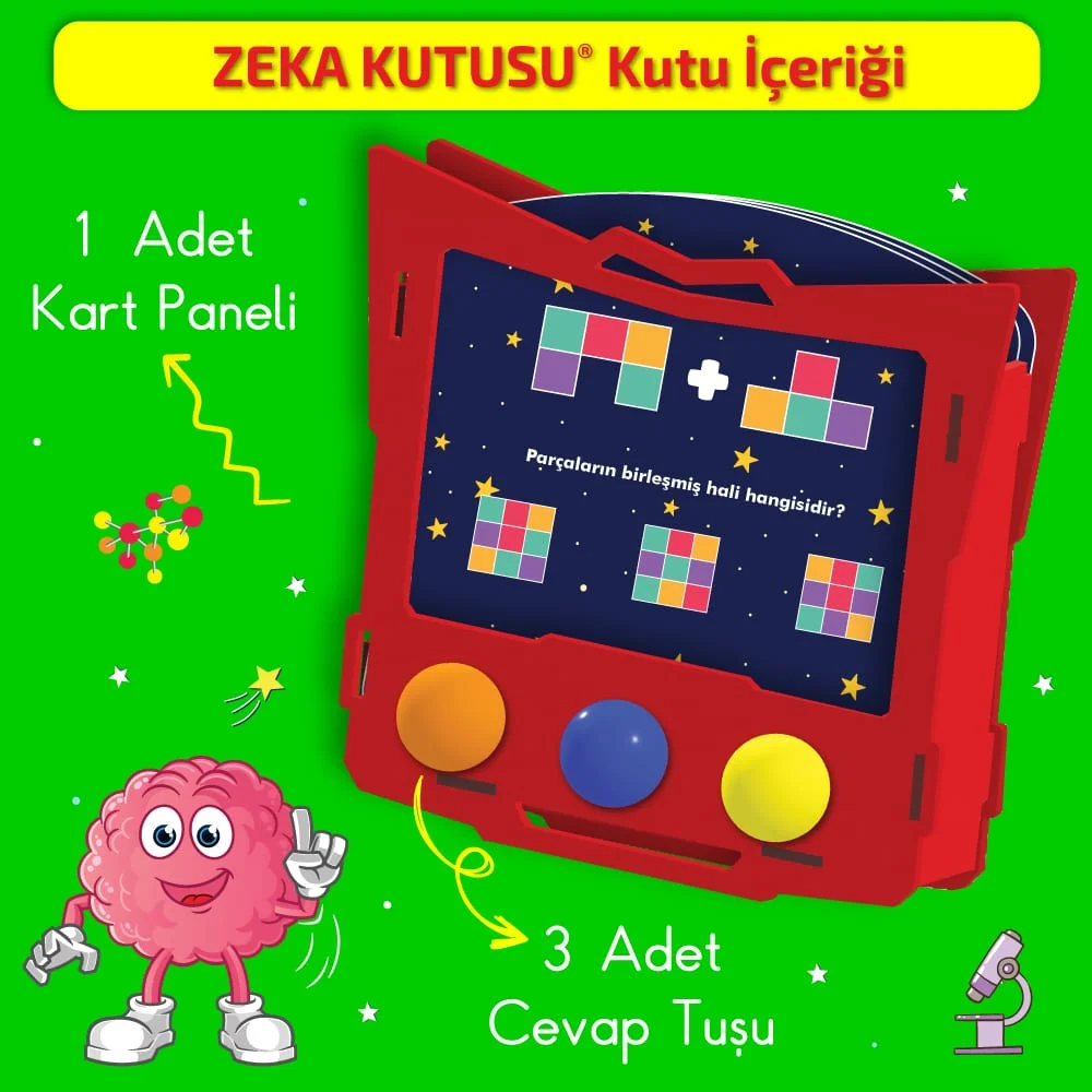 Zeka Kutusu – Konuşmayı ve Dikkati Geliştiren Oyuncak (4-6 Yaş)