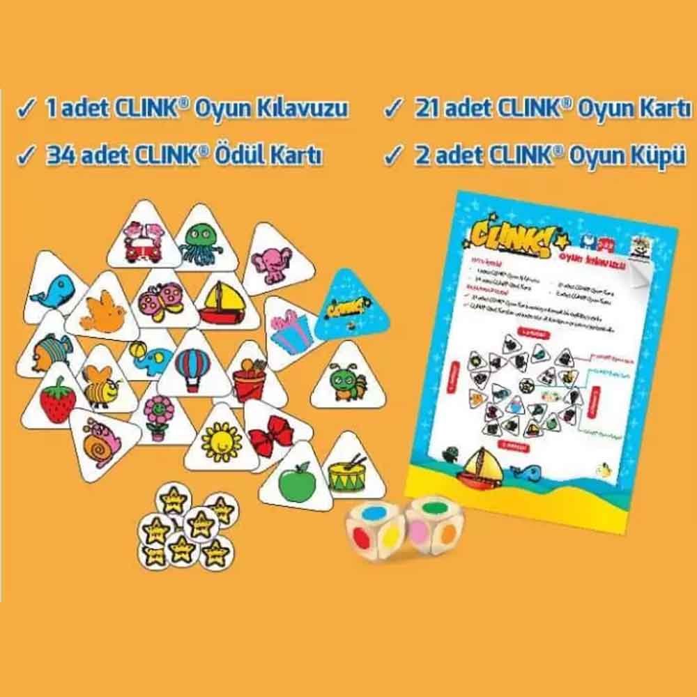 3+ Yaş Clink (Dikkat Geliştiren Zeka Oyunu)