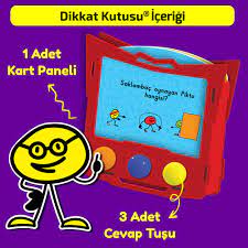 Dikkat Kutusu (3-6 Yaş) Pikto ile Zekamı Geliştiriyorum