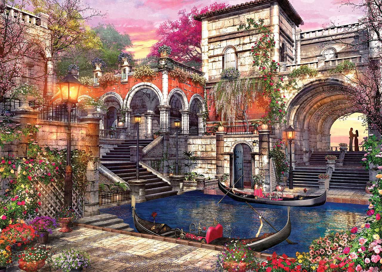 Ks Games Love İn Venice 2000 Parça Puzzle
