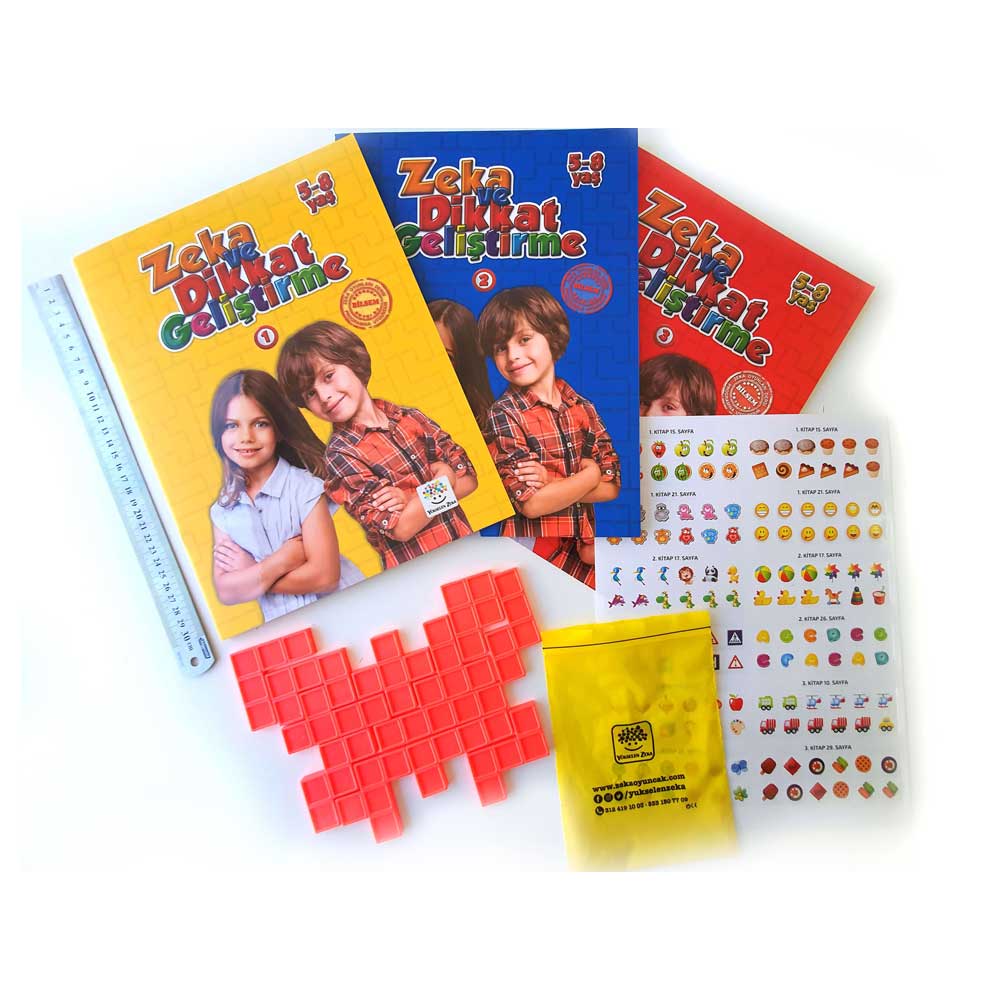 7-10 Yaş Zeka ve Dikkat Geliştirme Seti