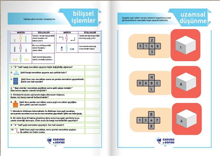 BİLİŞSEL BECERİLERİ A+B+C