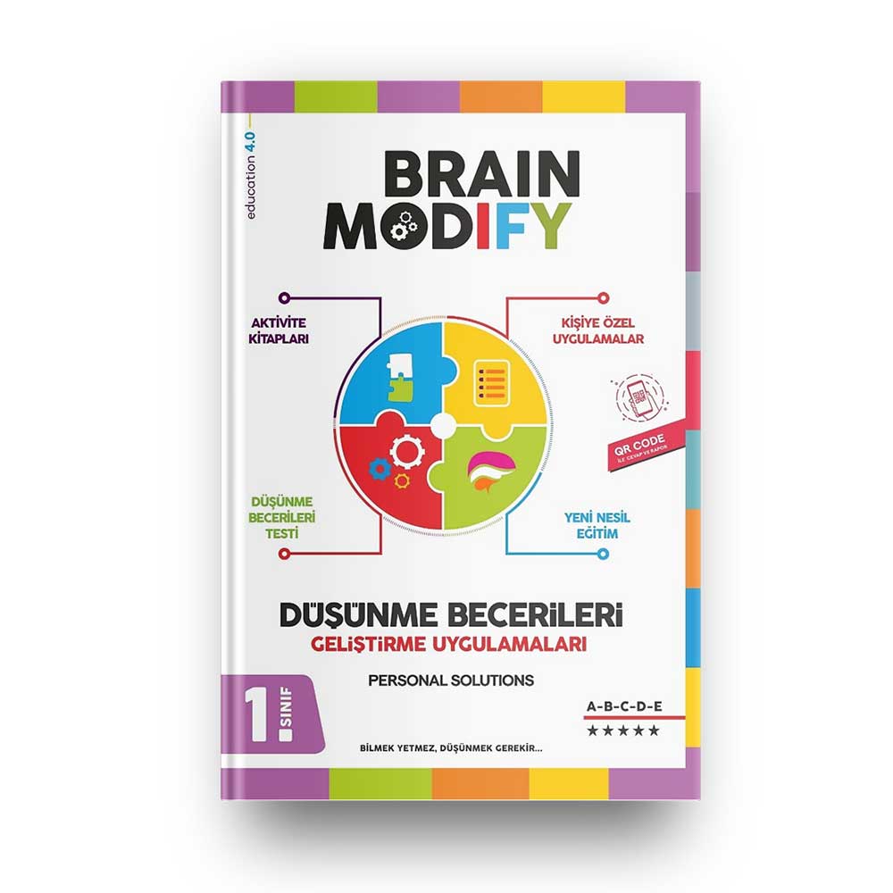 1. Sınıf Brain Modify Düşünme Becerileri Kitabı